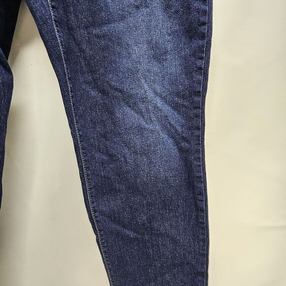 Ymi Womens Blue Distressed Jeans Size 20 - Picture 3 of 16